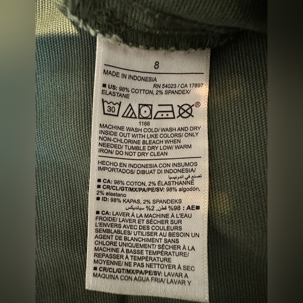 Old Navy High Rise Olive Chinos for Women - Picture 4 of 5